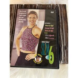 Slim in 6 DVD Rapid Weight Loss Body Slimming Beach Body GUC